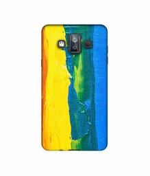 Amazon Brand - Solimo Designer Multicolor Line Color On Canvas 3D Printed Hard Back Case Mobile Cover for Samsung Galaxy J7 Duo