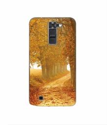 Amazon Brand - Solimo Designer Autumn Scene 3D Printed Hard Back Case Mobile Cover for LG K7