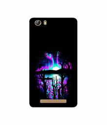 Amazon Brand - Solimo Designer Dark Scenery 3D Printed Hard Back Case Mobile Cover for Gionee Marathon M5 lite