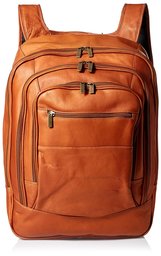 David King Men's Oversized Laptop Backpack, Tan