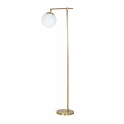 Amazon Brand – Rivet Modern Gold Globe Floor Lamp 59.25