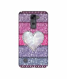 Amazon Brand - Solimo Designer Stone Heart 3D Printed Hard Back Case Mobile Cover for LG Stylus 2