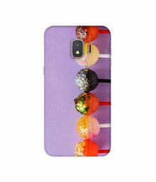 Amazon Brand - Solimo Designer Gilliter Lollipops 3D Printed Hard Back Case Mobile Cover for Samsung Galaxy J2 Core