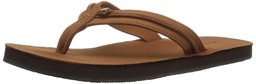 Amazon Brand - 206 Collective Women's Alki Flip Flop, Cognac, 11 B US