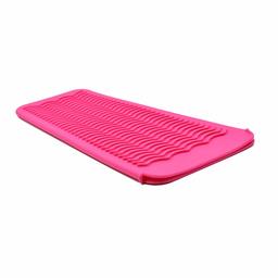 Eono Essentials Silicone Heat Resistant Mat for Hair Curling Iron, Portable Pouch for Flat Iron Hot Hair Tools