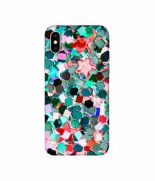 Amazon Brand - Solimo Designer Multicolor Stone 3D Printed Hard Back Case Mobile Cover for Apple iPhone Xs Max