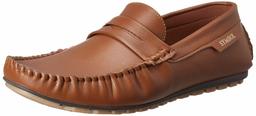 Amazon Brand - Symbol Men's Tan Synthetic Moccasins-9 UK (43 EU) (10 US) (AZ-SY-443)