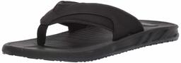 Amazon Essentials Men's Flip Flop Sandal, Black, 10 D US