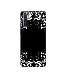 Amazon Brand - Solimo Designer Round Flower Crown 3D Printed Hard Back Case Mobile Cover for Oppo F15