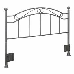 Amazon Brand – Ravenna Home Classic Curved Metal Headboard, Queen, 64