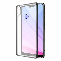 Amazon Brand - Solimo Mobile Cover (Hard Back & Black Flexible Bumper) for Huawei Nova Pro (Transparent)