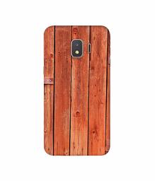 Amazon Brand - Solimo Designer Wooden Door 3D Printed Hard Back Case Mobile Cover for Samsung Galaxy J2 Core