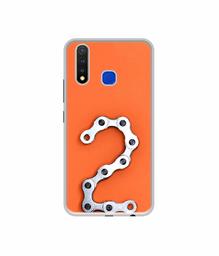 Amazon Brand - Solimo Designer Two Number UV Printed Soft Back Case Mobile Cover for Vivo U20