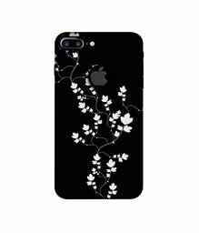 Amazon Brand - Solimo Designer Color Flowers 3D Printed Hard Back Case Mobile Cover for Apple iPhone 7 Plus (Logo Cut)