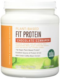 Whole Foods Market, Plant-Based Fit Protein - Chocolate Cinnamon, 16.1 oz