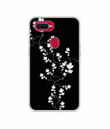 Amazon Brand - Solimo Designer Color Flowers UV Printed Soft Back Case Mobile Cover for Oppo F9 Pro