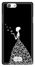 Amazon Brand - Solimo Designer Girl Design 3D Printed Hard Back Case Mobile Cover for Oppo Neo 5