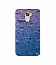 Amazon Brand - Solimo Designer Water Drops 3D Printed Hard Back Case Mobile Cover for Gionee X1