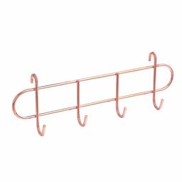 AmazonBasics Hook Rack for Wall Grid Panel, Rose Gold