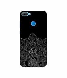 Amazon Brand - Solimo Designer Peacock Pattern 3D Printed Hard Back Case Mobile Cover for Huawei Honor 9N