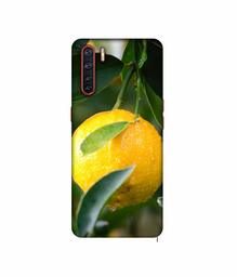 Amazon Brand - Solimo Designer Lemon 3D Printed Hard Back Case Mobile Cover for Oppo A91