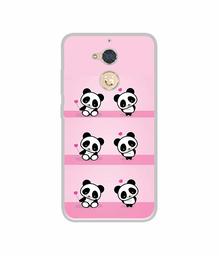 Amazon Brand - Solimo Designer Panda Pattern UV Printed Soft Back Case Mobile Cover for Gionee S6 Pro