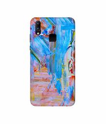 Amazon Brand - Solimo Designer Light Multicolor Canvas 3D Printed Hard Back Case Mobile Cover for Vivo Y95