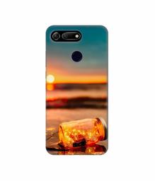 Amazon Brand - Solimo Designer Jar At Sea Serface 3D Printed Hard Back Case Mobile Cover for Huawei Honor View 20