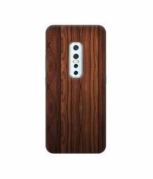 Amazon Brand - Solimo Designer Wooden Texture 3D Printed Hard Back Case Mobile Cover for Vivo V17 Pro