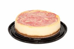 Fresh Prepared, Strawberry Swirl Cheesecake, 8 inch Round, 36 oz