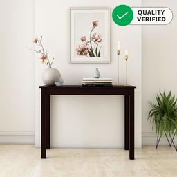 Amazon Brand - Solimo Xena Solid Wood Console Table (Cocoa Finish)