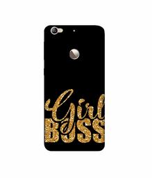 Amazon Brand - Solimo Designer Sparkle Girl Boss 3D Printed Hard Back Case Mobile Cover for LeTV Le 1s