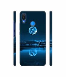 Amazon Brand - Solimo Designer Moon Pattern Print 3D Printed Hard Back Case Mobile Cover for Huawei Nova 3i