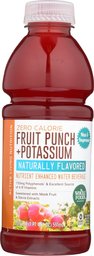 Whole Foods Market, Nutrient Enhanced Water Beverage, Zero Calorie Fruit Punch + Potassium, 20 fl oz