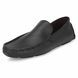 Stanton Men's Black Loafers-9 UK (43 EU) (10 US) (FK/YT1890/BLK)