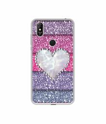 Amazon Brand - Solimo Designer Stone Heart UV Printed Soft Back Case Mobile Cover for Coolpad Cool 3 Plus