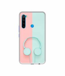 Amazon Brand - Solimo Designer Head Phone UV Printed Soft Back Case Mobile Cover for Mi Redmi Note 8