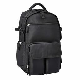 AmazonBasics Large DSLR Camera and Laptop Backpack - Upgraded, 12 x 8 x 18 Inches, Black