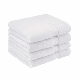 AmazonBasics Luxury Performance Hand Towel - 4-Pack