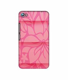 Amazon Brand - Solimo Designer Pink Flower Banch Print On Cloth 3D Printed Hard Back Case Mobile Cover for Micromax Canvas Fire 4 A107