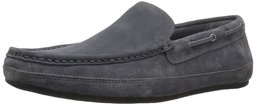 Amazon Brand - 206 Collective Men's Pike Driving Slip-on Loafer, Charcoal Gray, 7 D US