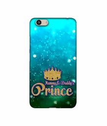 Amazon Brand - Solimo Designer Mummy & Daddy's Prince 3D Printed Hard Back Case Mobile Cover for Vivo Y53