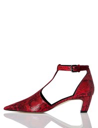 find. Zapatos T-bar de Tacón Mujer, Rojo (Red 007), 37 EU