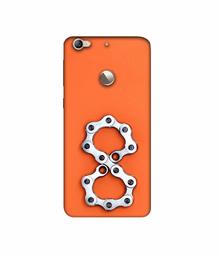 Amazon Brand - Solimo Designer Number Eight 3D Printed Hard Back Case Mobile Cover for LeTV Le 1s