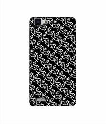 Amazon Brand - Solimo Designer White Pattern 3D Printed Hard Back Case Mobile Cover for Vivo Y27L