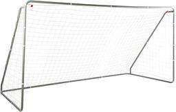 AmazonBasics - Portería de fútbol (enchapado), 3.6 m x 1.8 m