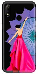 Amazon Brand - Solimo Designer Girl Design 3D Printed Hard Back Case Mobile Cover for Realme 3 / Realme 3i