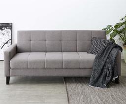 Solimo - 3 Seater Sofa Cum Bed with Storage