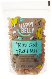 Amazon Brand - Happy Belly Tropical Trail Mix, 16 Ounce