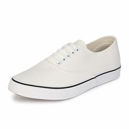 Klepe Men's White Sneakers-6 UK (40 EU) (7 US) (1/FKT/WHT/06)